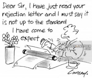 Rejection Letters.
