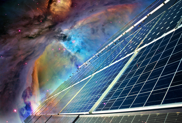 Solar Panels in Space