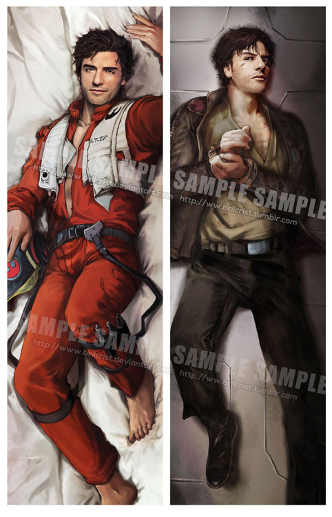 Poe Dameron Body Pillows