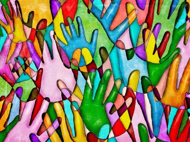 diversity hands