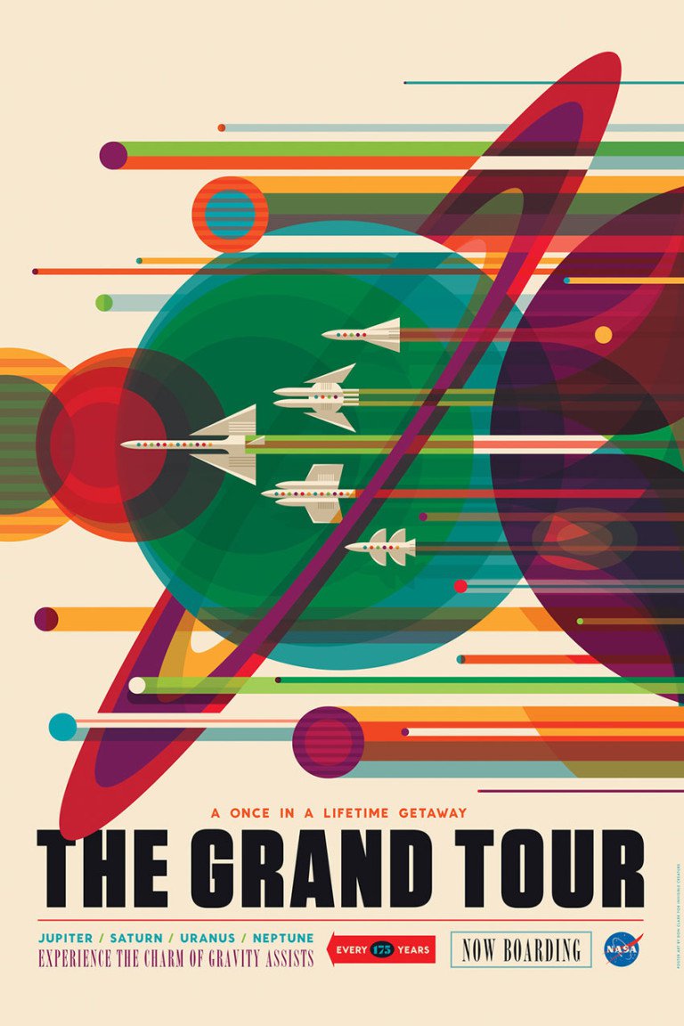 NASA tour poster