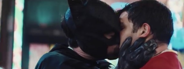 Superman and Batman Kiss in New Video – Queer Sci Fi