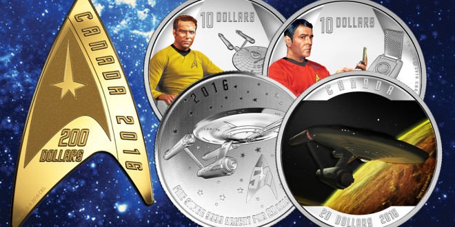 Canadian Star Trek Coins