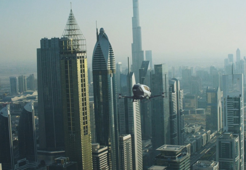eHang drone taxi