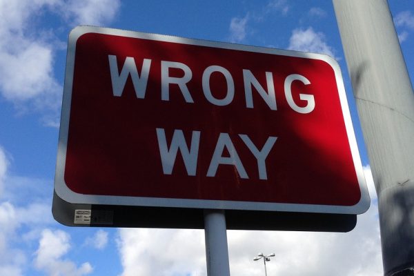 wrong way - pixabay