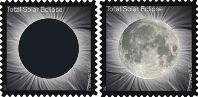 Total Solar Eclipse Stamp