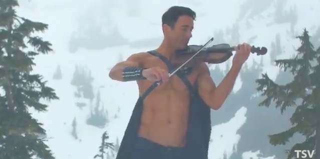 Naked Violinist