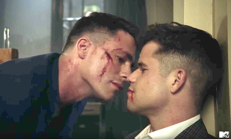 Colton Haynes, Charlie Carver