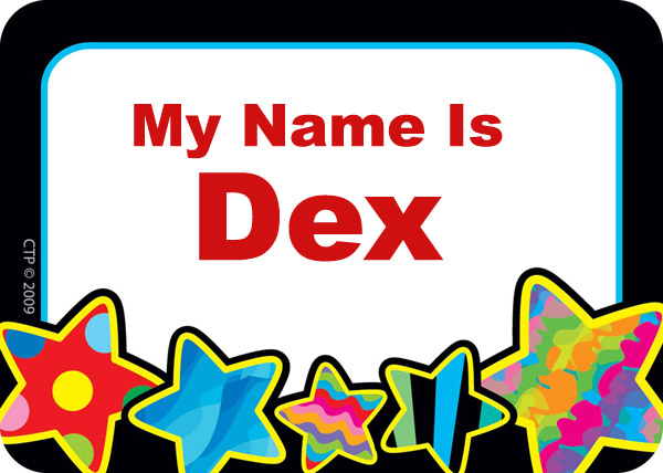 my name is dex