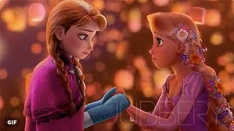 anna and rapunzel