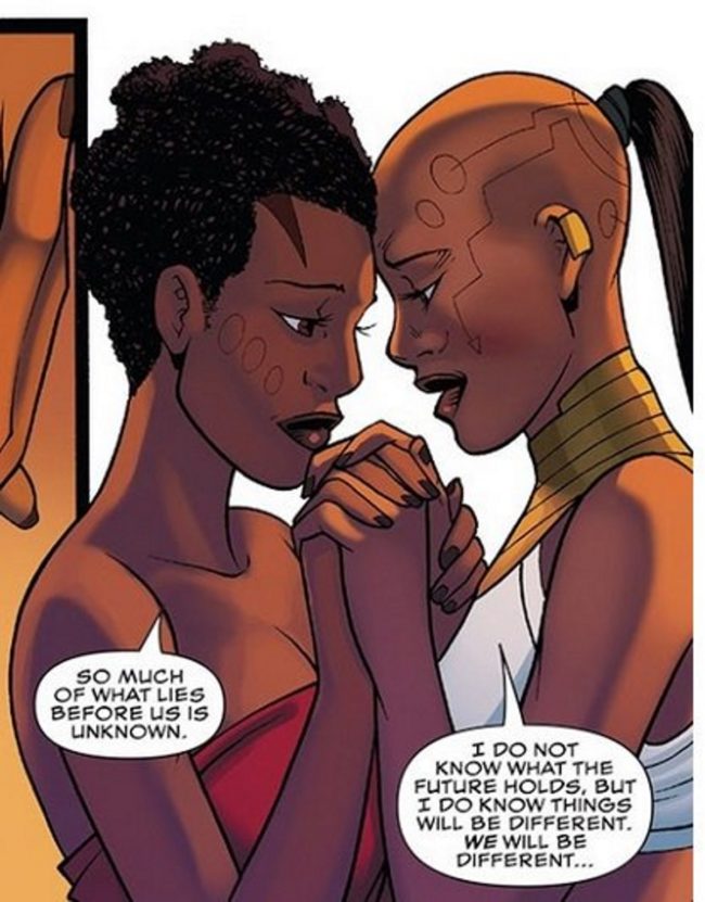 Okoye and Ayo, Black Panther