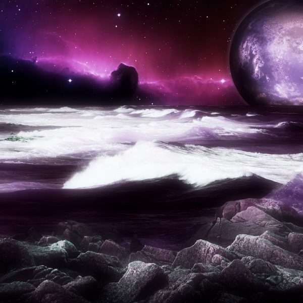 purple planet - pixabay