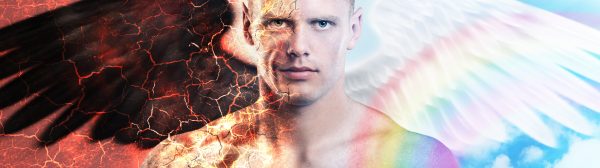 demon angel - deposit photos