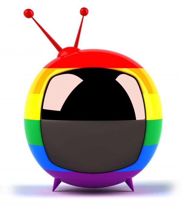 rainbow TV - deposit photos