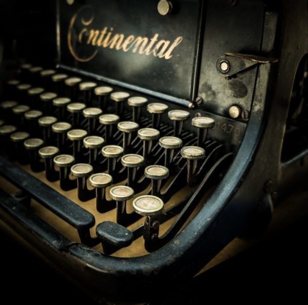 Typewriter - Pixabay
