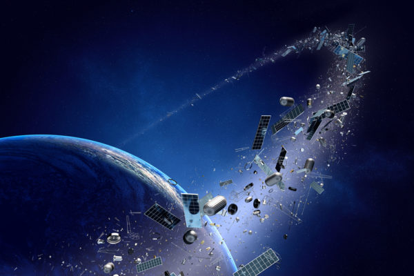 Space junk - deposit photos