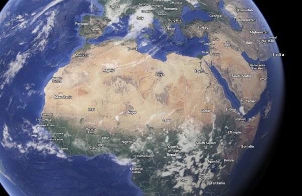 sahara desert - google maps