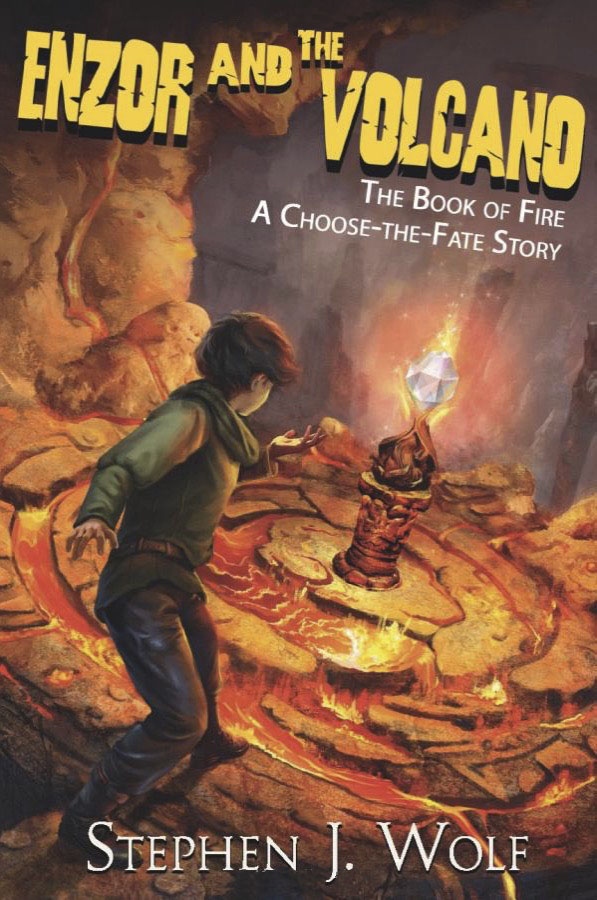 Enzor and the Volcano - Stephen J. Wolf