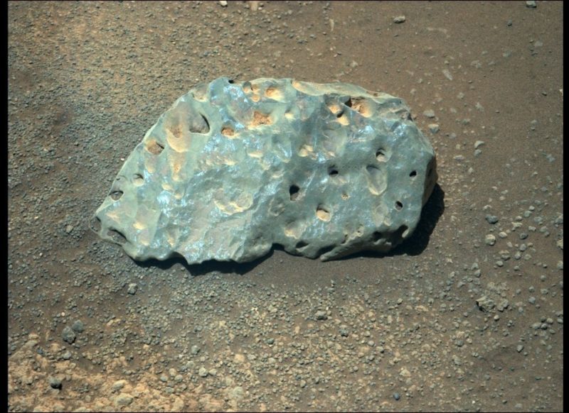 Green Rock on Mars - NASA