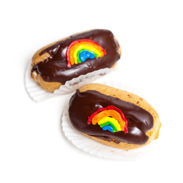 Rainbow Eclair - Deposit Photos