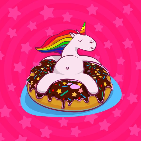 unicorn donut - pixabay