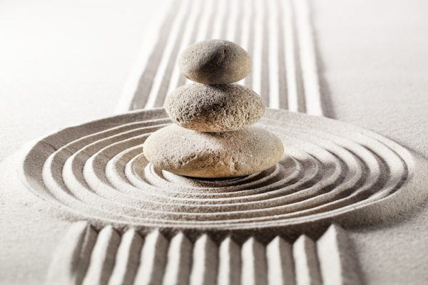 zen rock garden - pixabay